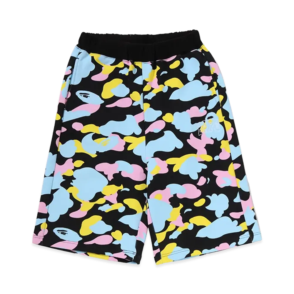 A BATHING APE Women's Sweat Shorts "Black"