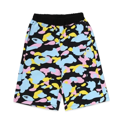 A BATHING APE Women's Sweat Shorts "Black"