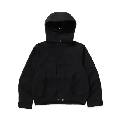 A BATHING APE Bape Legacy Short Snowboard Jacket Aoyama Limited "Black"
