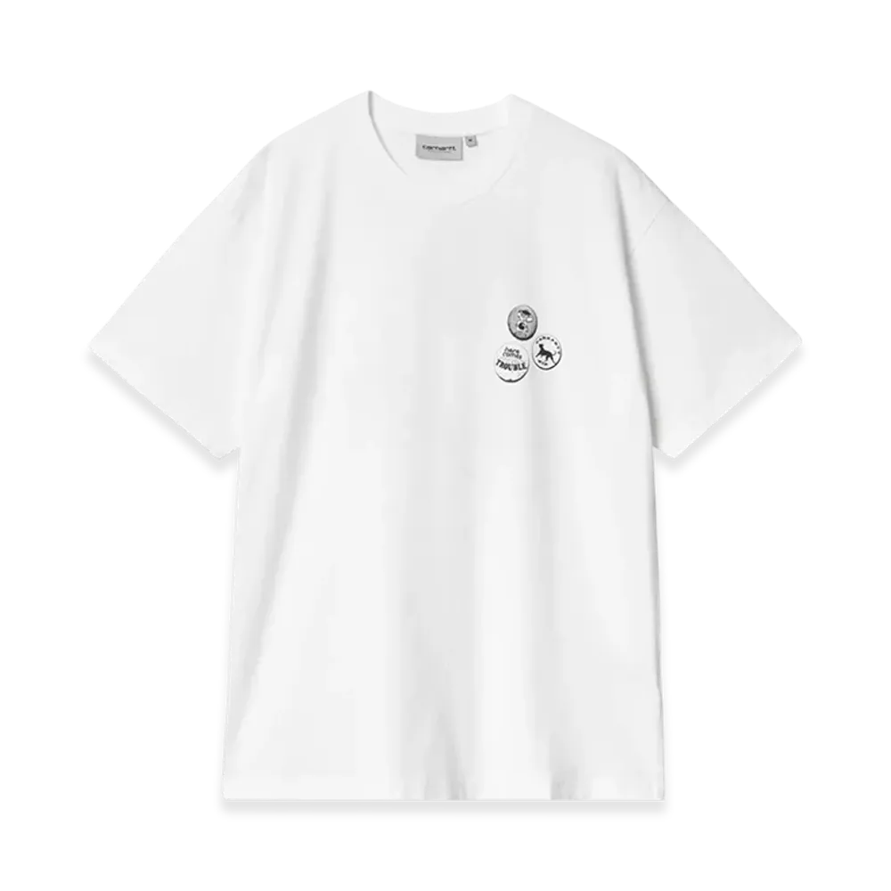 Carhartt WIP S/S Pins T-Shirt "White/Black"