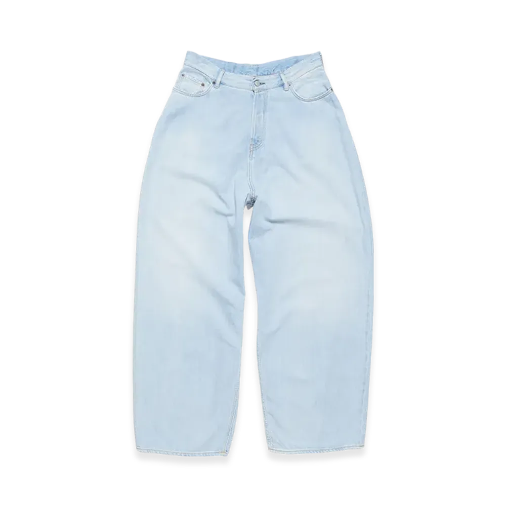 Acne Studios Super Baggy Fit Jeans 2023F "Mid Blue"