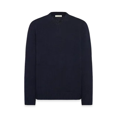 The Row Creed Cashmere Sweater "Dark Navy"