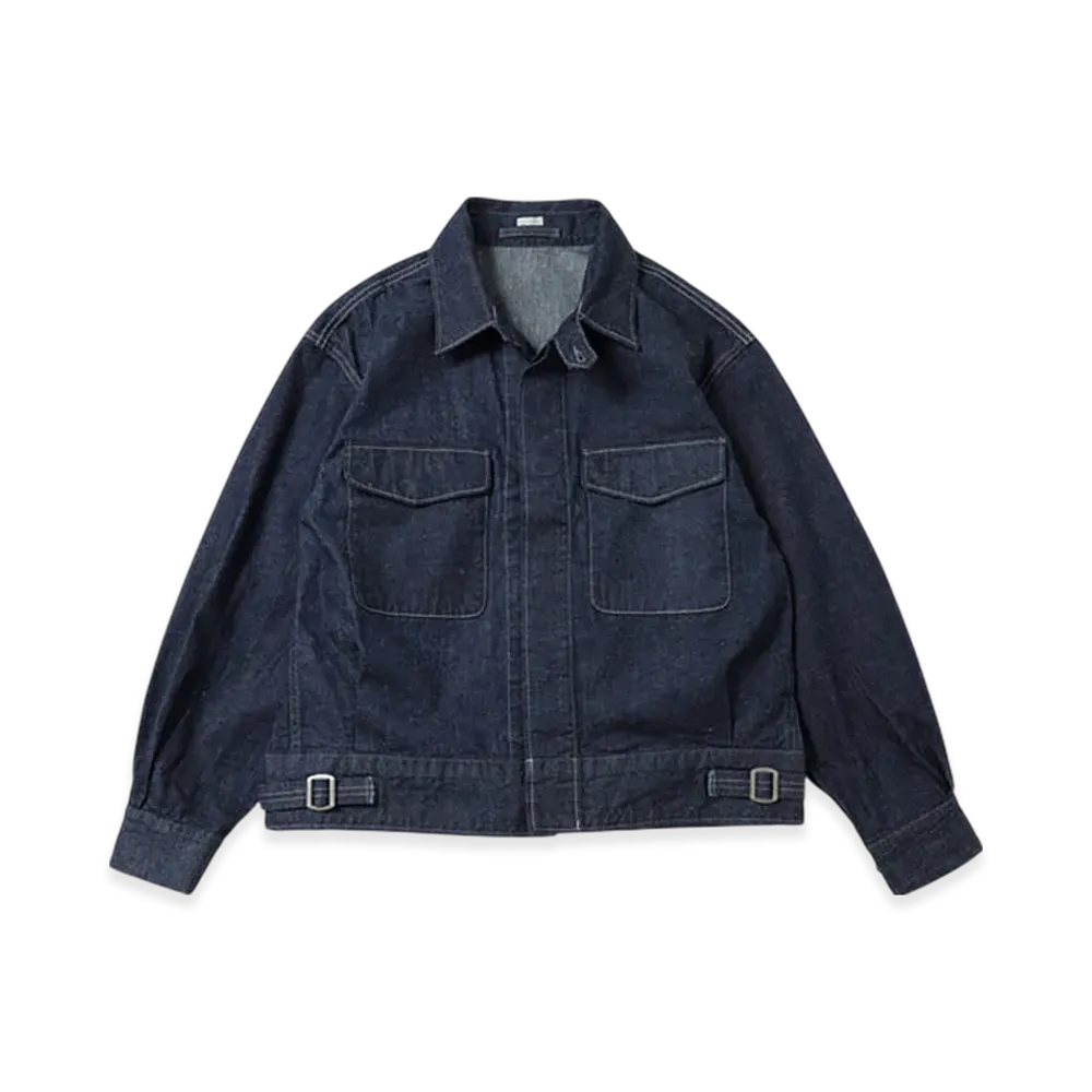A.PRESSE Royal Canadian Navy Denim Work Jacket "Indigo"