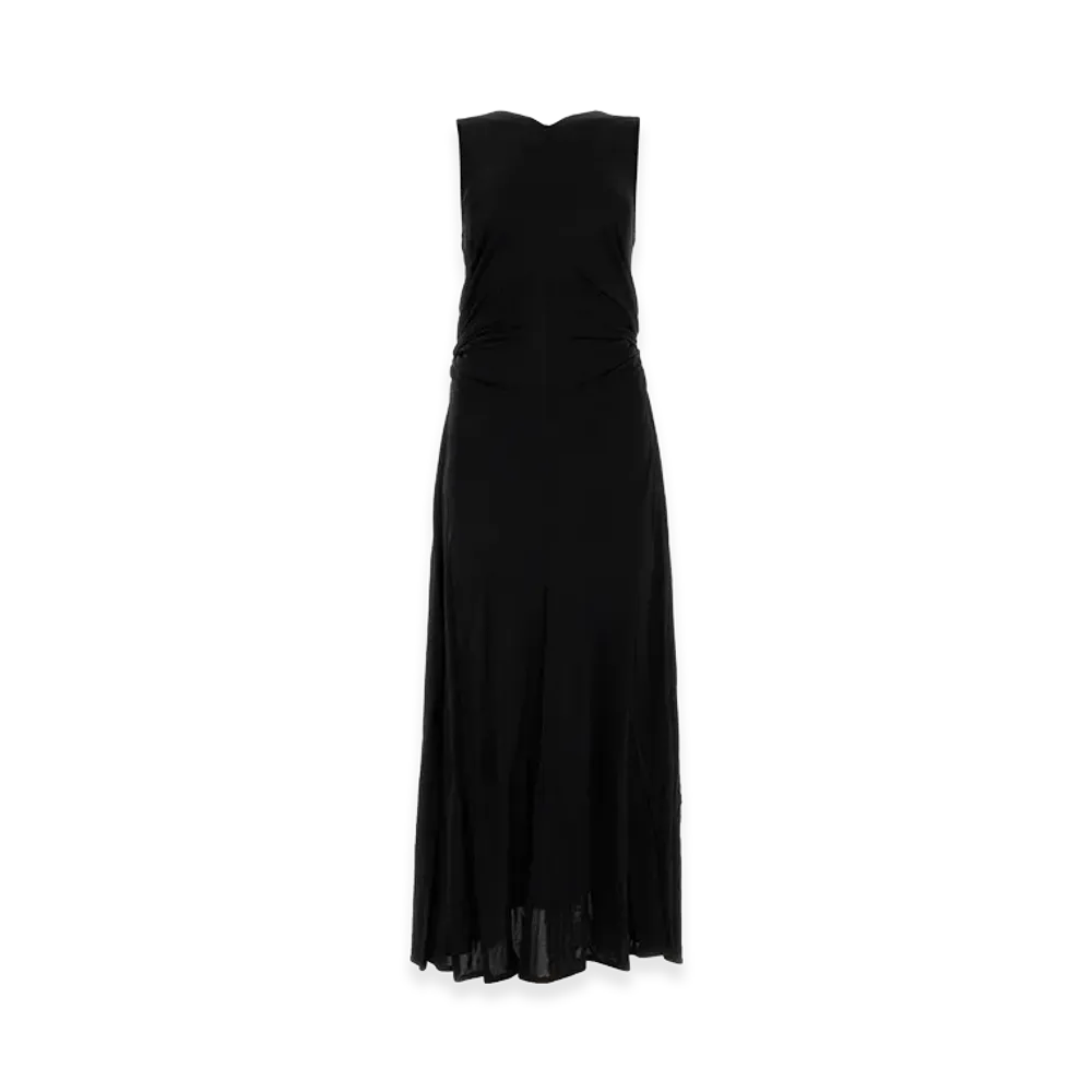 Bottega Veneta Women's Jersey Long Dress "Black"