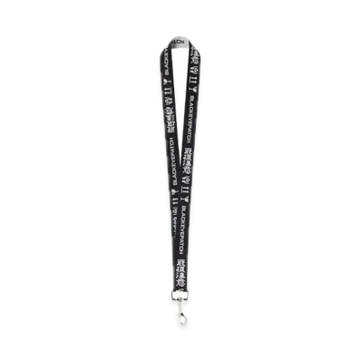 BlackEyePatch Caretape Staff Lanyard "Black"