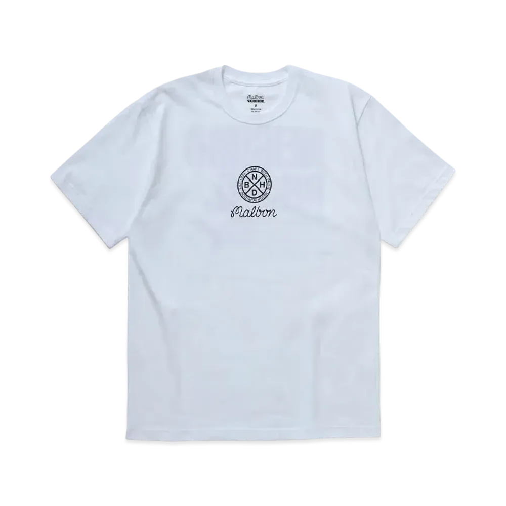 NEIGHBORHOOD x MALBON GOLF Tee SS-2 "White"