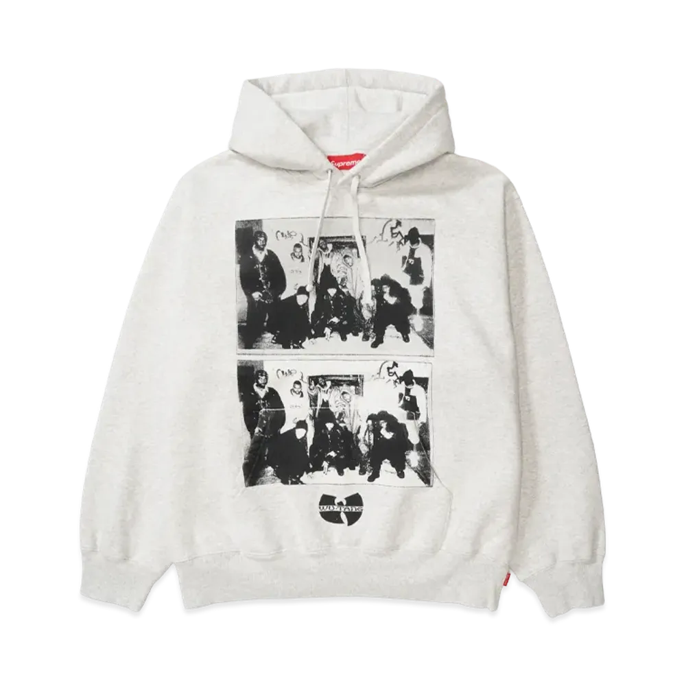 Supreme x Wu-Tang Clan Hooded Sweatshirt "Heather Grey"