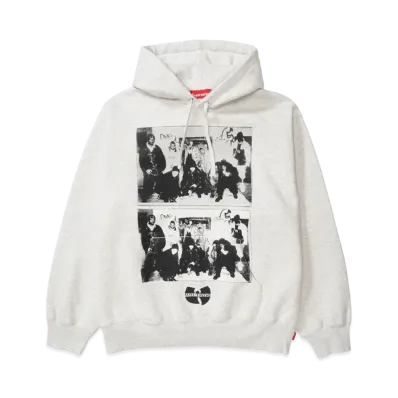 Supreme x Wu-Tang Clan Hooded Sweatshirt "Heather Grey"