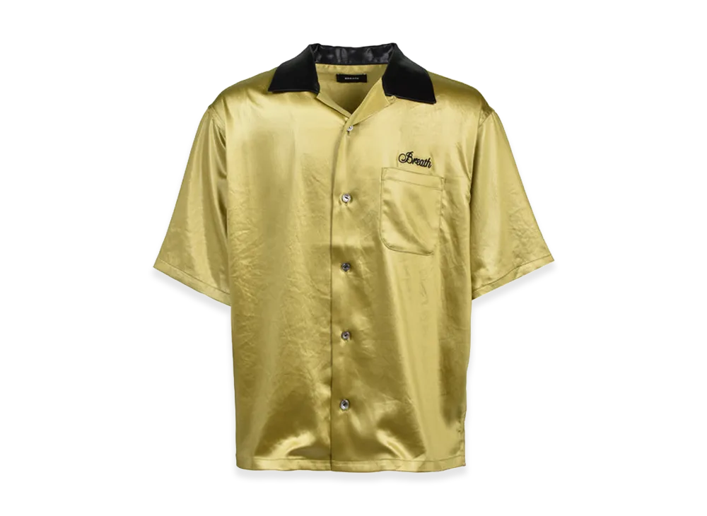 BREATH Glory Satin SS Shirt "Mustard"
