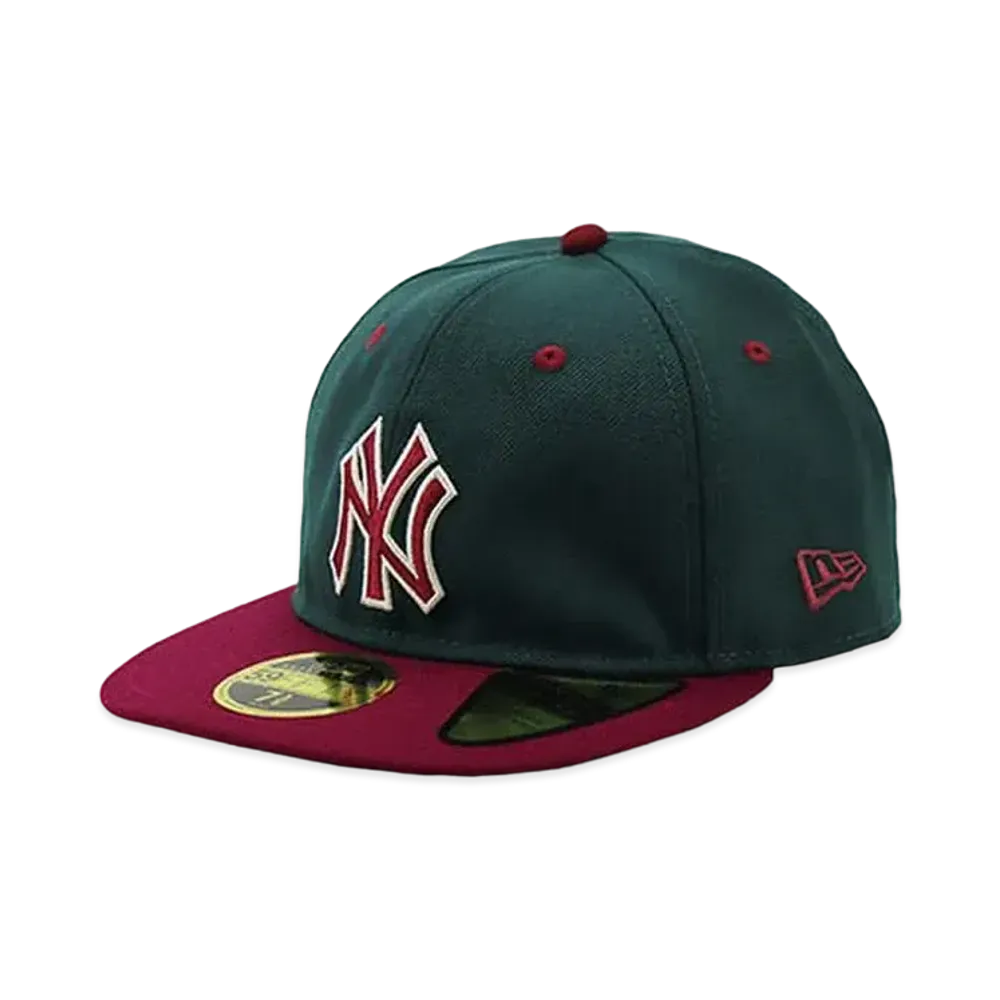 NEW ERA x THE CAP Garland Tribe Retro Crown 59FIFTY New York Yankees "Green/Red"