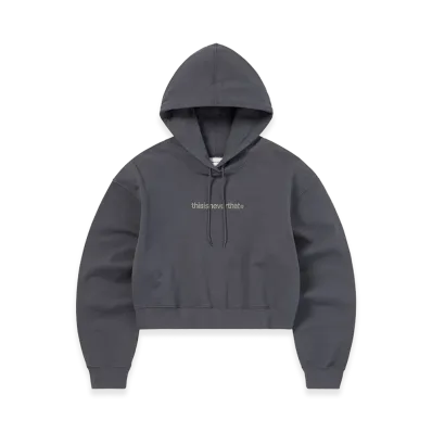 thisisneverthat T-Logo W Hoodie "Dark Grey"