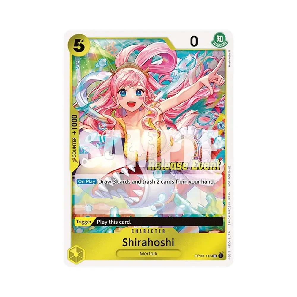 しらほし UC [OP03-116](プロモーションカード「チャンピオンシップ