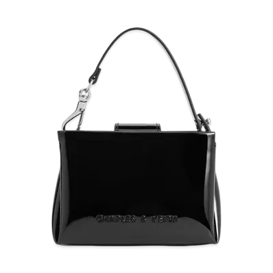 CHARLES & KEITH Bothy Top Handle Pouch "Noir"
