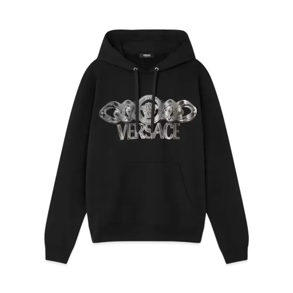 Versace Medusa On Chain Hoodie "Black/Print"