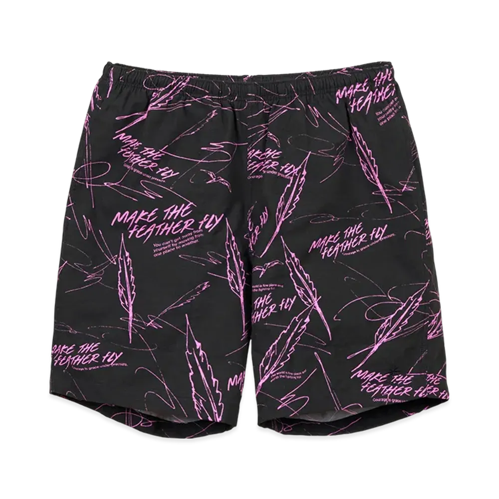 GDC x KJ All-Over Pattern Shorts "Black"