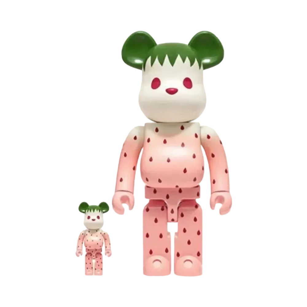 Bearbrick CLOT SUMMER FRUITS SNOW STRAWBERRY 100% & 400%