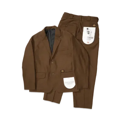 Dickies x TRIPSTER Tweed Suit "Brown"