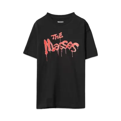 MASSES T-SHIRT FLUKE "BLACK"