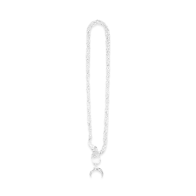 Marine serre SILVER PLATTED CHARM NECKLACE "SHINY SILVER"