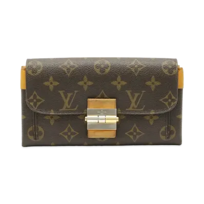 Louis Vuitton Elysee Wallet Monogram "Saffron"