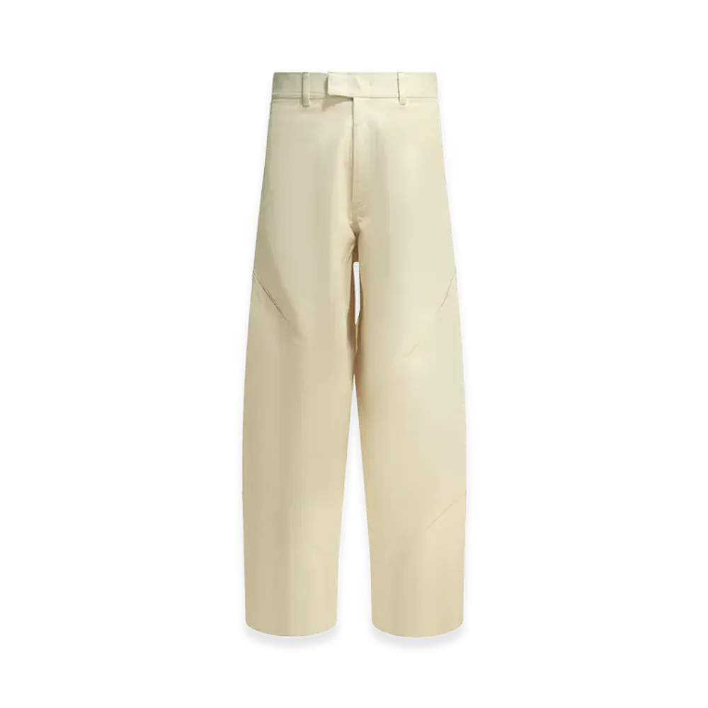 Goldwin 0 Helicoid Wide Leg Jeans "White"
