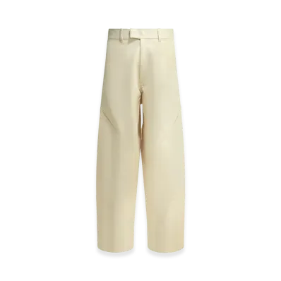 Goldwin 0 Helicoid Wide Leg Jeans "White"