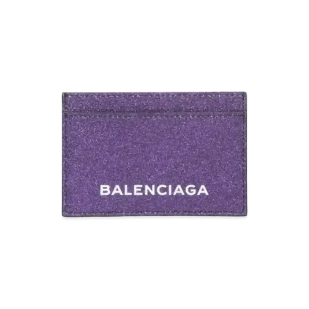 BALENCIAGA Basic Single Card Holder Essential Accessory "Lilas"