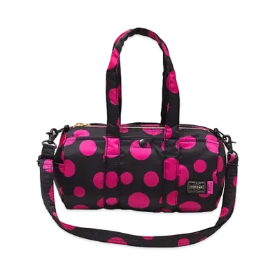 PORTER x Yayoi Kusama x X-girl 2Way Boston Bag "Pink"