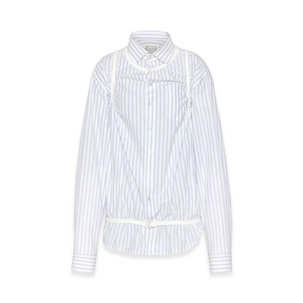 Maison Margiela Decortique T-Shirt "White/Light Blue"