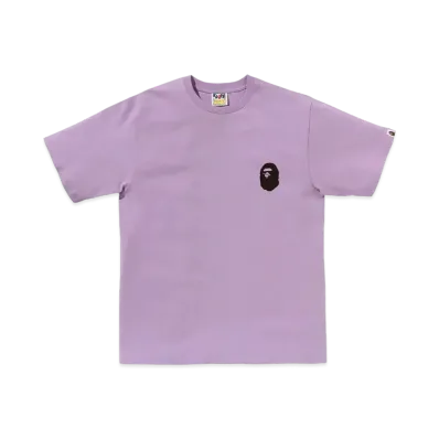 A BATHING APE Bapec Online ExclusiveBicolor Multi Logo Tee "Purple"