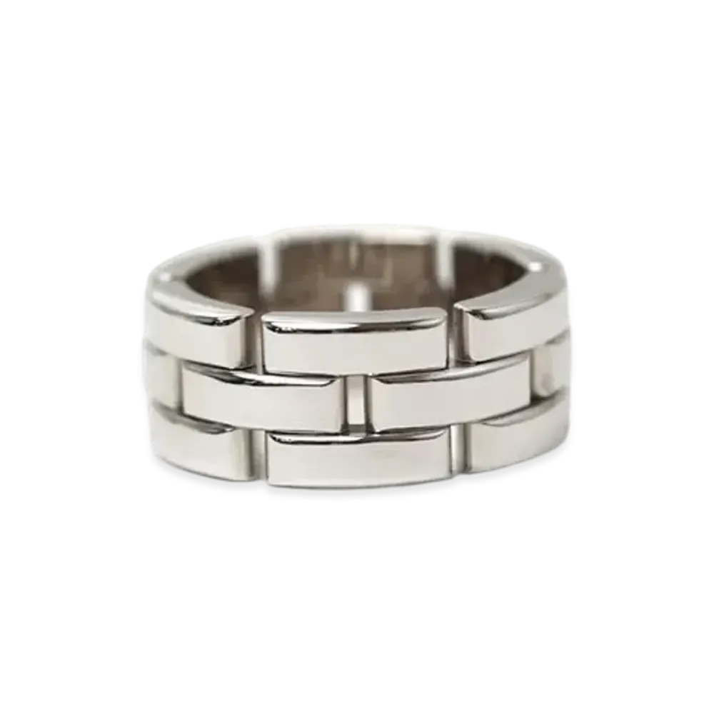 Cartier Maillon Panthere Ring "White Gold"