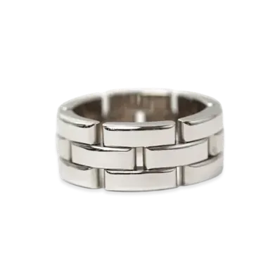 Cartier Maillon Panthere Ring "White Gold"