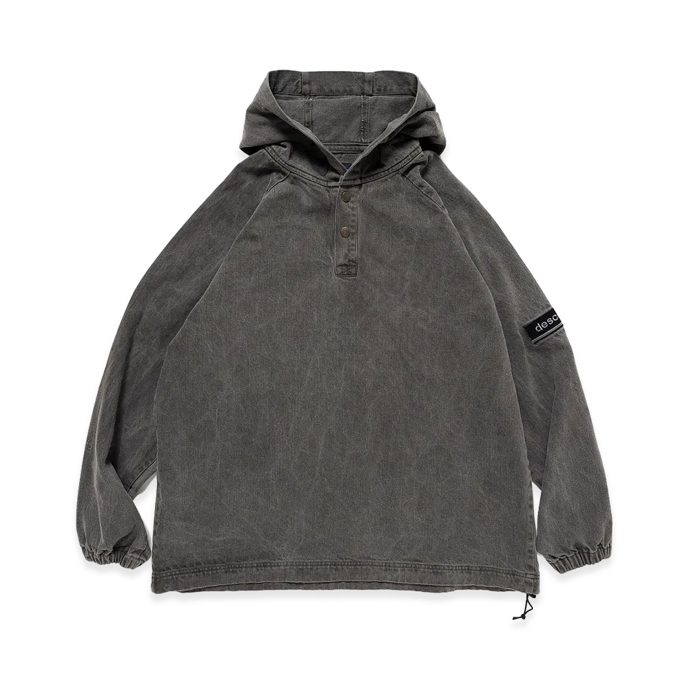 MOLE HOODED LS SHIRT Sサイズ GRAY DESCENDANT Mole Hooded Ls Shirt Pigment Dye 