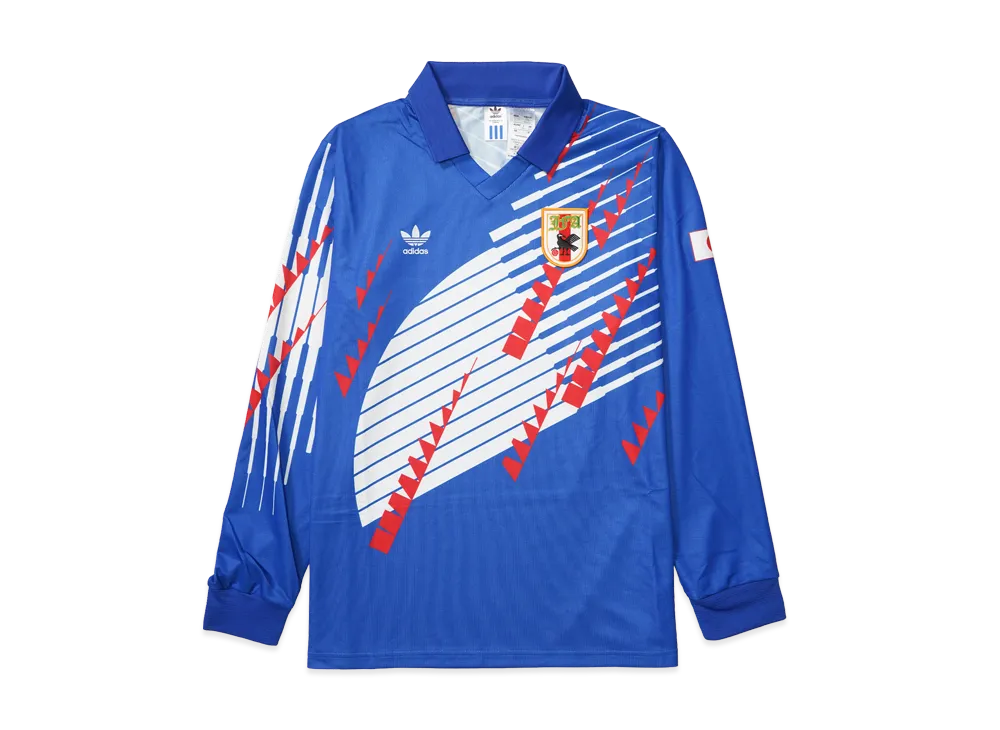 adidas Japan National Team 1993 Home Replica Uniform Long Sleeve "Blue"