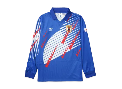 adidas Japan National Team 1993 Home Replica Uniform Long Sleeve "Blue"