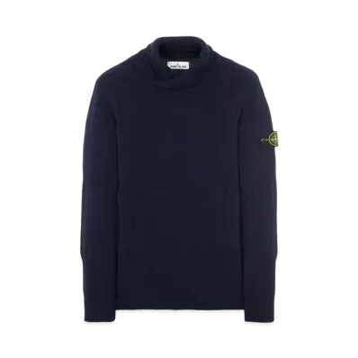Stone Island 551A7 COMFORT WOOL-COTTON "Blue"