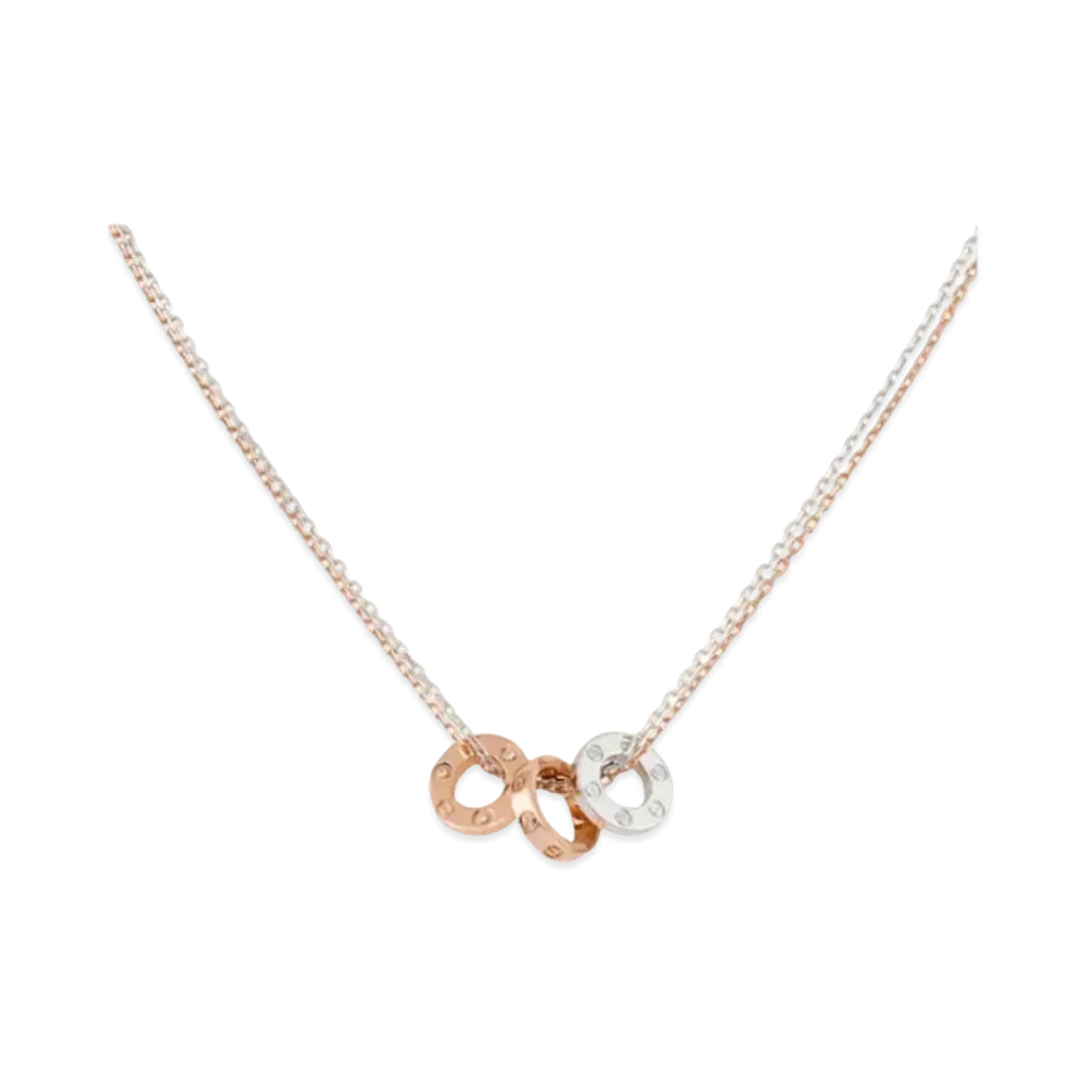 Cartier Love Necklace, 6 Diamonds