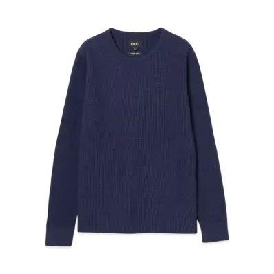BEAMS Thermal Cut And Sew "Navy"