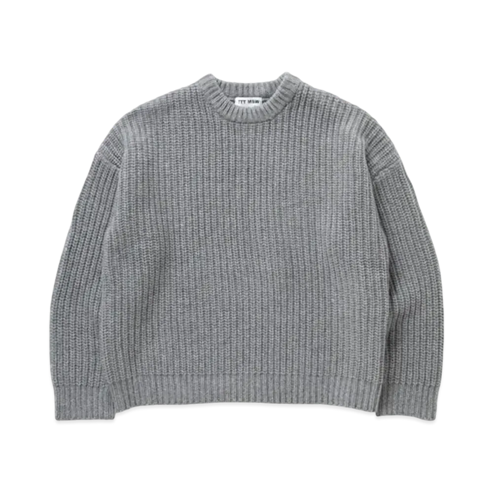 TTT MSW Cashmere Pullover Knit "Gray"