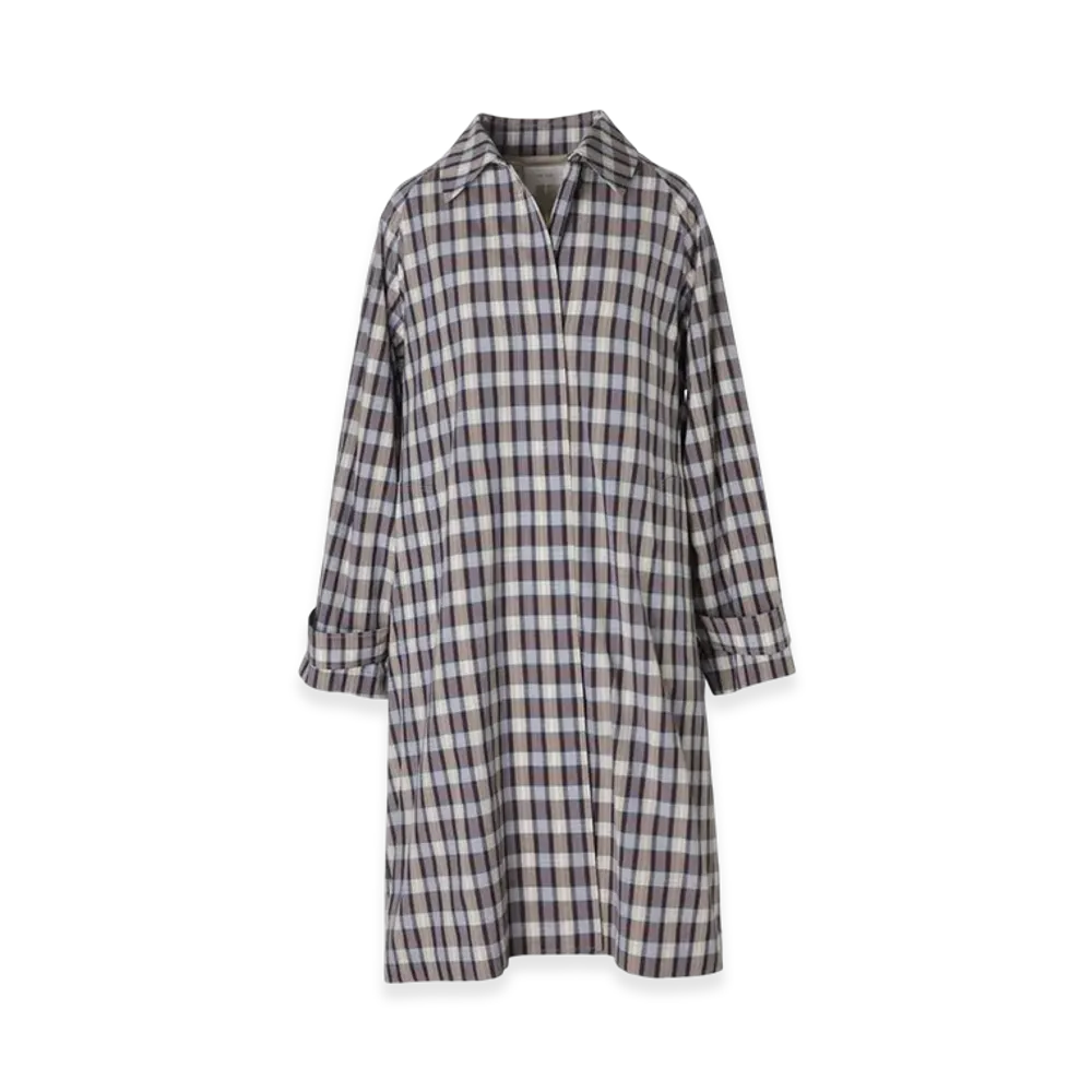 The Row Tavishina Coat "Black/Beige"