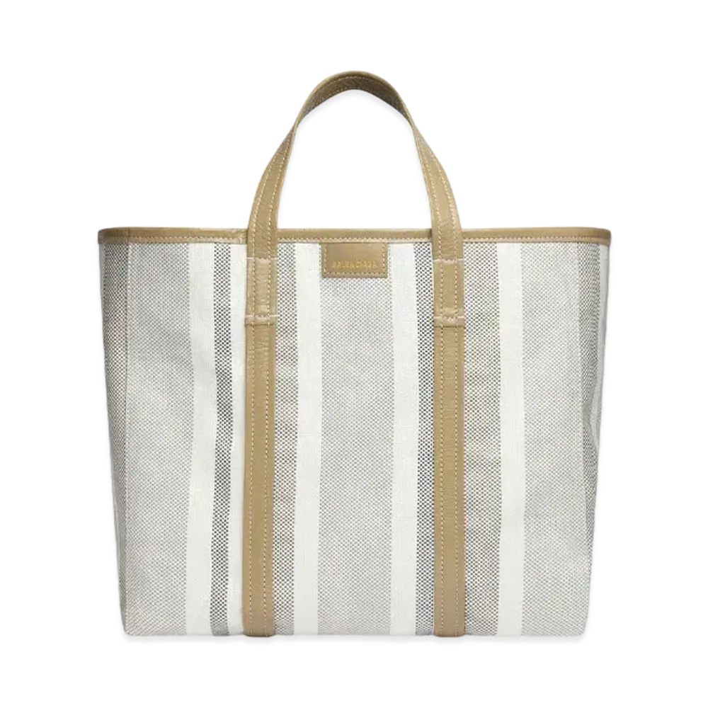 BALENCIAGA Barbes Medium Horizontal Shopper Bag "Beige"