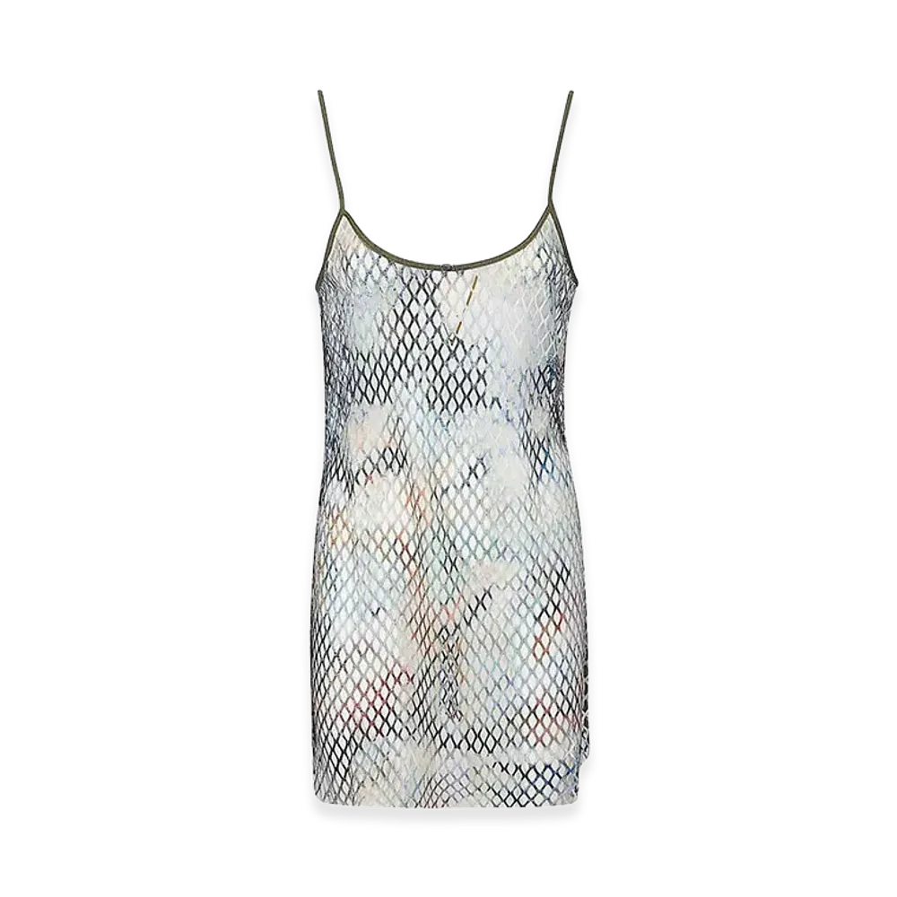 Diesel Women's Short Dress With Slim Straps "Multi"