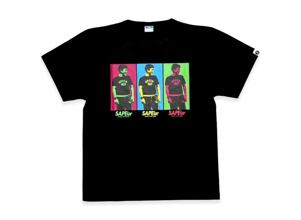 SAPEur x MASATOSHI HAMADA Youth Traffic Light S/S T-Shirt "Black"