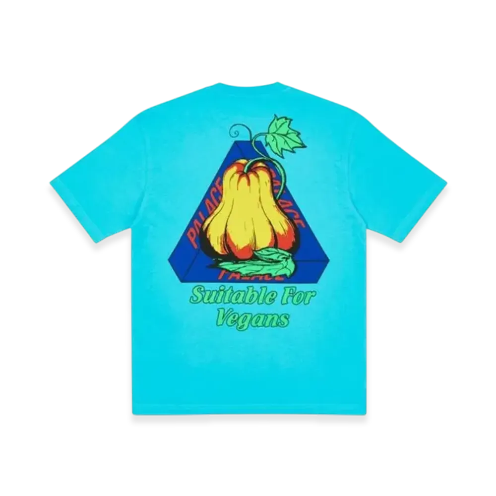 PALACE Nein Cheese Nein Egg T-Shirt "Blue"