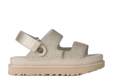 UGG Women's Goldenstar Crackle Glide "Crackle White"