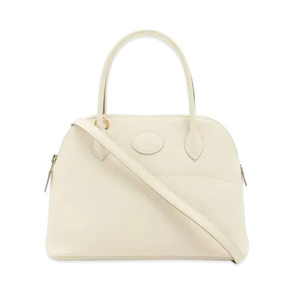 Hermes Bolide Veau Epsom "Craie/Gold"