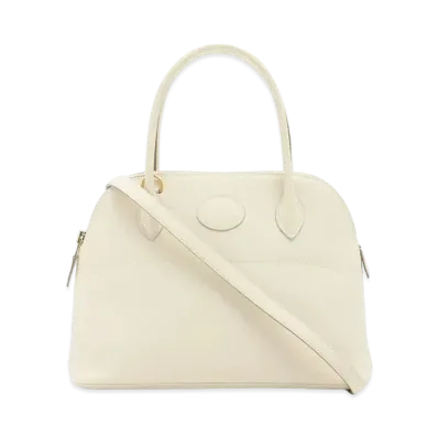 Hermes Bolide Veau Epsom "Craie/Gold"