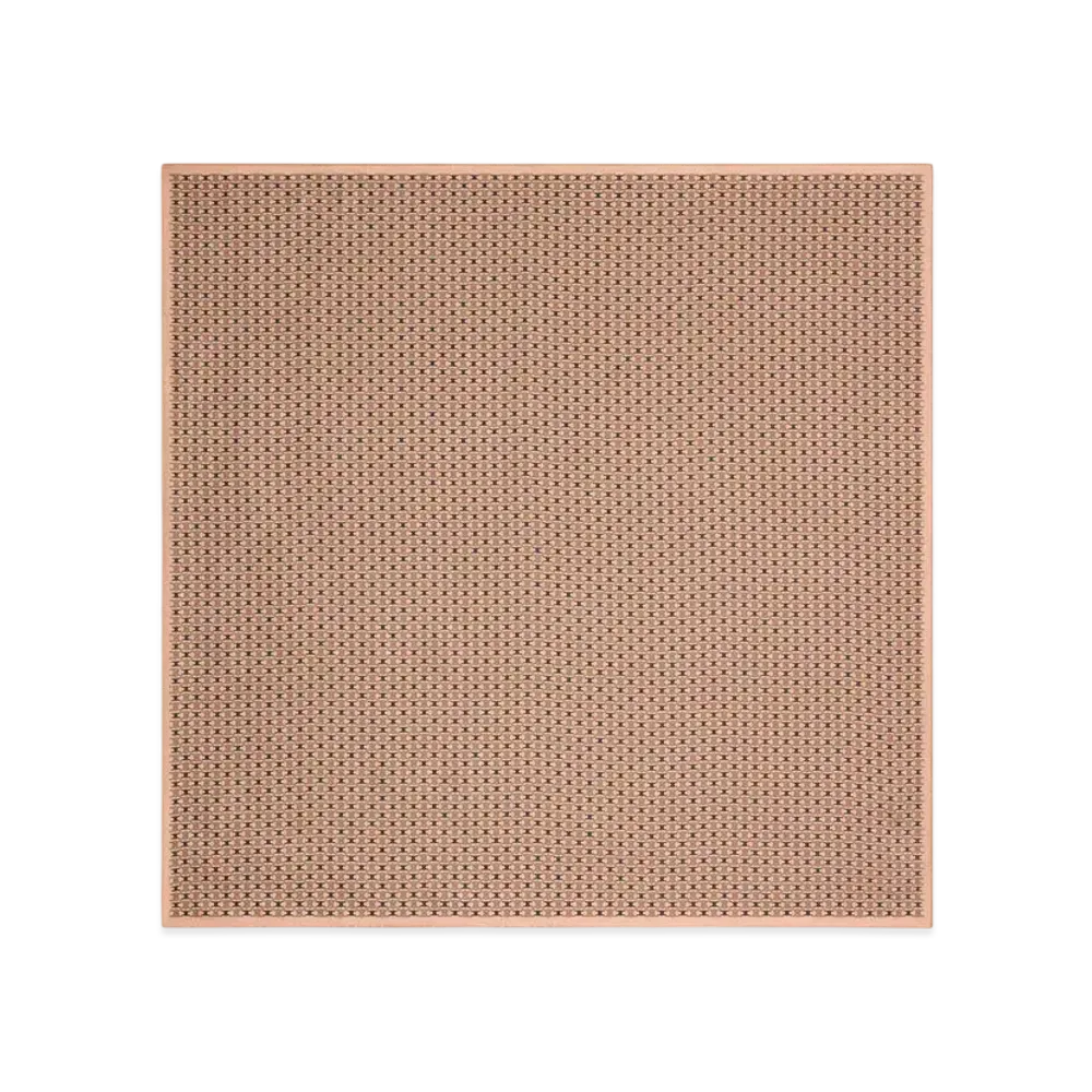 CELINE Scarf in Triomphe Chain Silk Twill "Beige/Camel/Black"