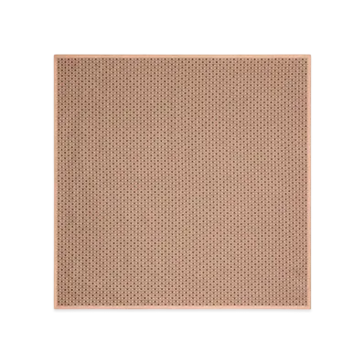 CELINE Scarf in Triomphe Chain Silk Twill "Beige/Camel/Black"