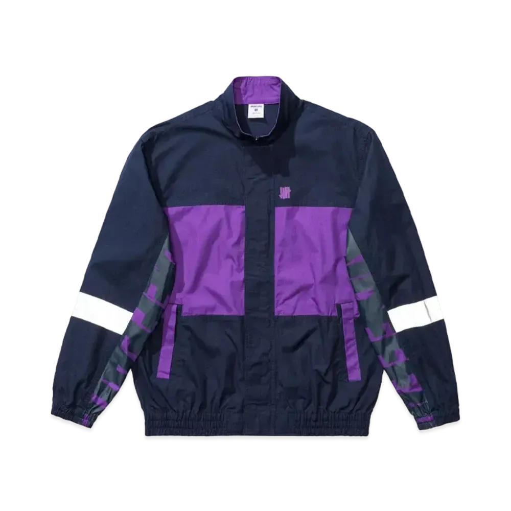 UNDEFEATED LOGO TRACK JACKET - 40030 "Navy"